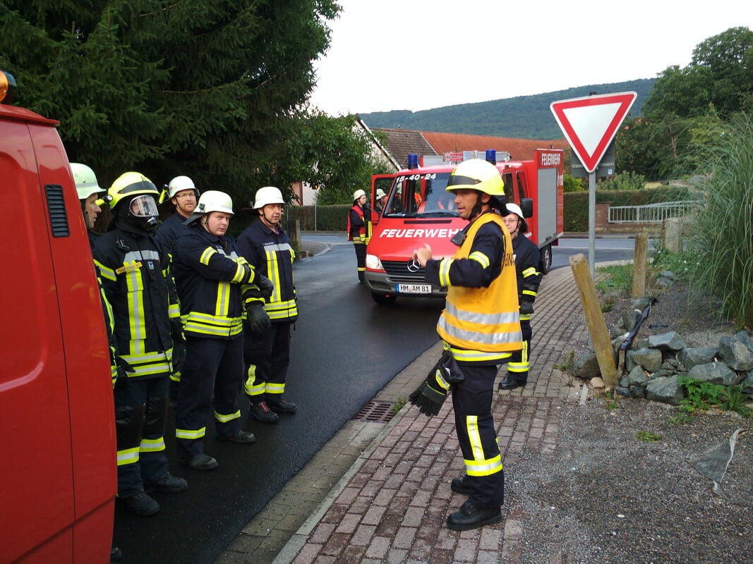 Gemeinsame Feuerwehrübung mit FF Diedersen 02.08.2019