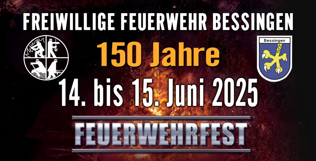 Mehr über den Artikel erfahren Festprogramm zum 150jährigen Jubiläum FF Bessingen